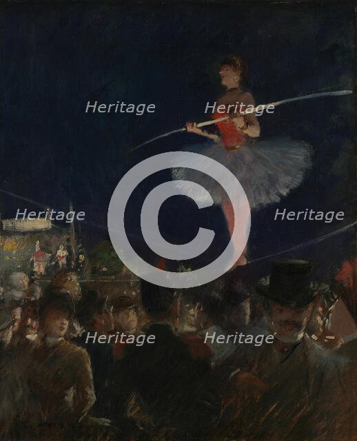 Tight-Rope Walker, c. 1885. Creator: Jean Louis Forain.