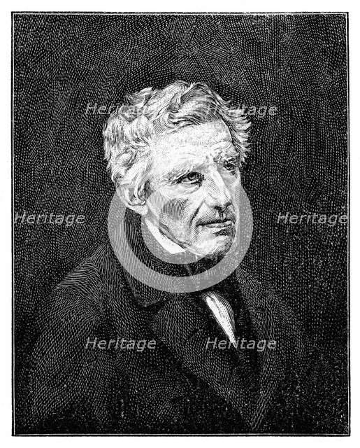 Franz Grillparzer, 19th century Austrian dramatic poet, (1900).Artist: Benther