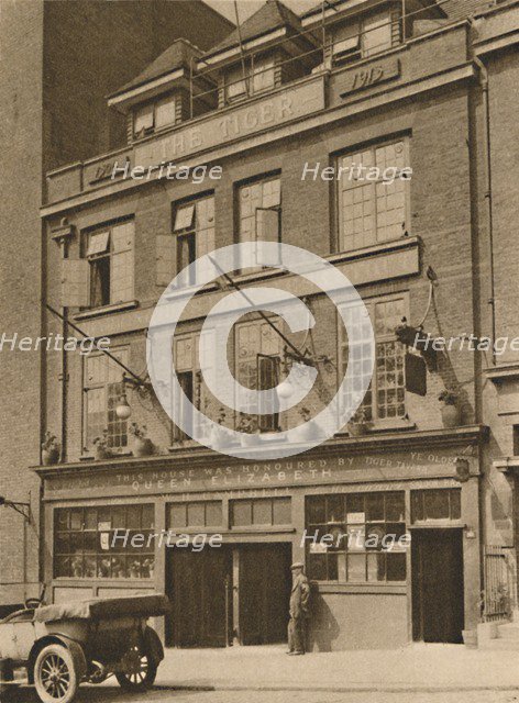 'The Tiger Tavern on Tower Hill', c1935. Creator: Unknown.