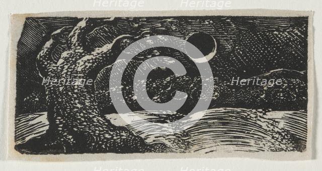 The Pastorals of Virgil, Eclogue I: The Blasted Tree, 1821. Creator: William Blake (British, 1757-1827).