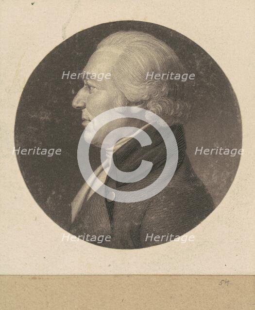 Unidentified Man, 1798-1803. Creator: Charles Balthazar Julien Févret de Saint-Mémin.