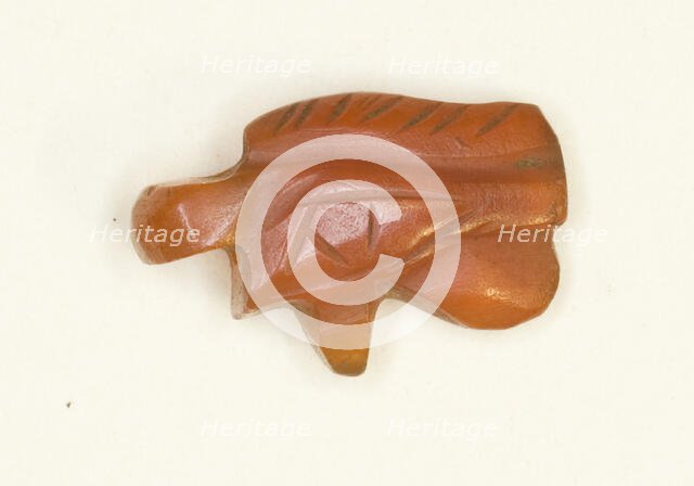 Eye of Horus (Wedjat) Amulet, Egypt, Middle Kingdom (?) (about 1700 BCE). Creator: Unknown.