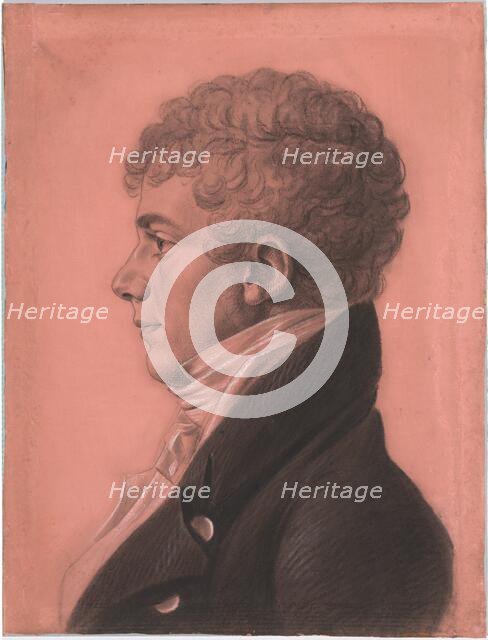 George Raleigh Dearborn, 1806. Creator: Charles Balthazar Julien Févret de Saint-Mémin.