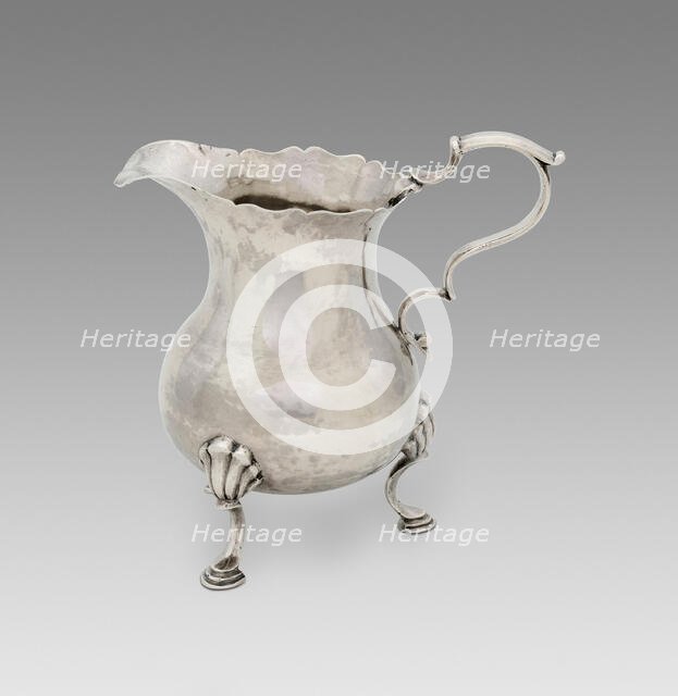 Cream Pot, 1755/76. Creator: Myer Myers.