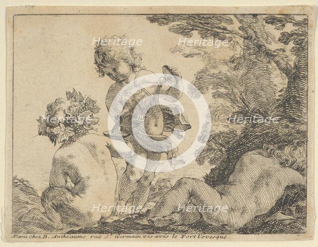 Bacchic Putti, 17th century., 17th century. Creator: Anon.