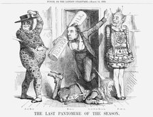 'The Last Pantomime of the Season', 1859. Artist: Unknown