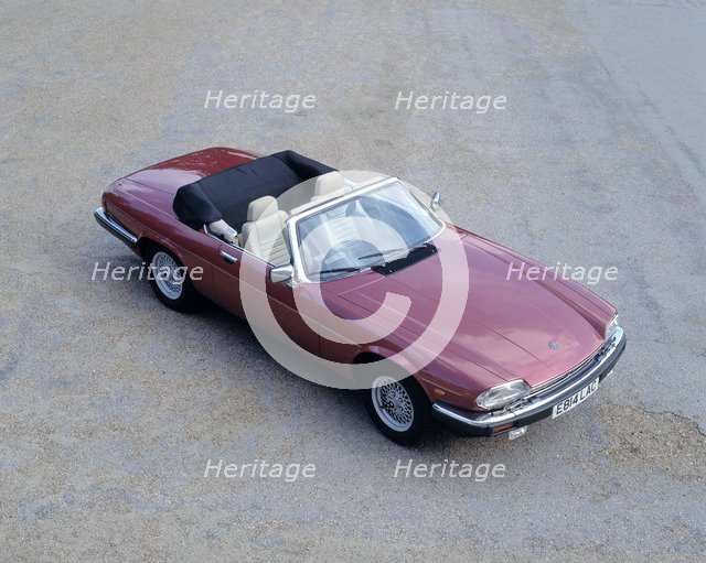 1988 Jaguar XJS V12 convertible. Artist: Unknown.
