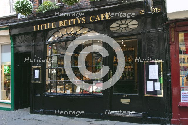 Little Betty's Cafe, York, North Yorkshire