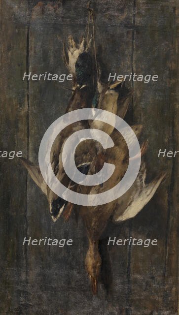 Waterfowl, 1892. Creator: Eugène Joors.