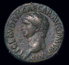Copper As of Claudius, 1st Century. Artist: Unknown