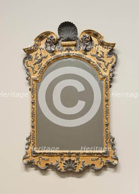 Mirror, England, 1720/30. Creator: Unknown.