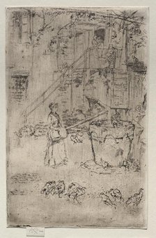 Turkeys, 1886. Creator: James McNeill Whistler (American, 1834-1903).