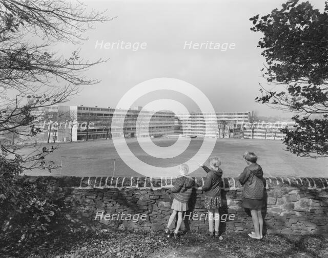Victoria Park Estate, Macclesfield, Cheshire East, Cheshire, 18/04/1968. Creator: John Laing plc.