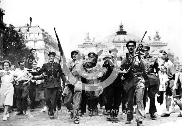 Liberation of Paris, 25 August 1944. Artist: Unknown