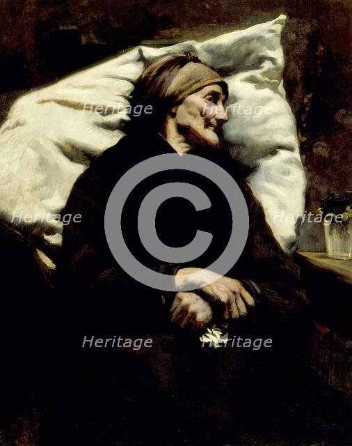 The Grandmother, 1889. Creator: Walter Gilman Page.