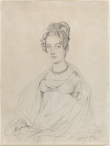 Mrs. Edward Dodwell, c. 1816/1817. Creator: Jean-Auguste-Dominique Ingres.