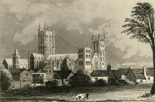 'Canterbury Cathedral, Kent', c1845.  Creator: Unknown.