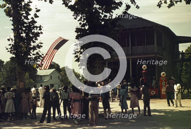 4th of July celebration, St. Helena Island, S.C., 1939. Creator: Marion Post Wolcott.