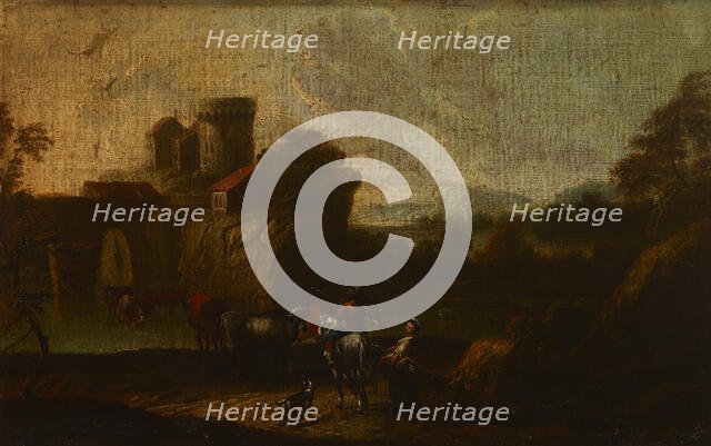 Landscape, 2nd half of 18th century. Creator: Cornelis Thim.