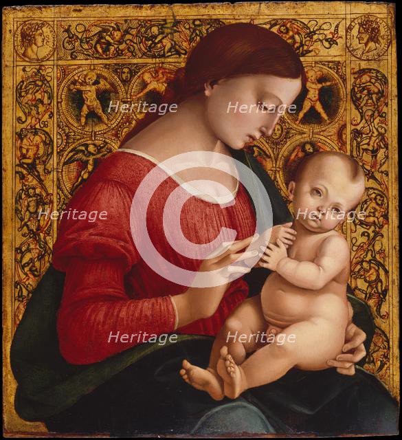 Madonna and Child, ca. 1505-7. Creator: Luca Signorelli.