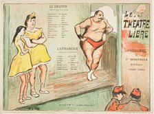 First Performance: Le Grappin, l'Affranchie, for Le Théatre Libre, 1892–93. Creator: Henri-Gabriel Ibels.
