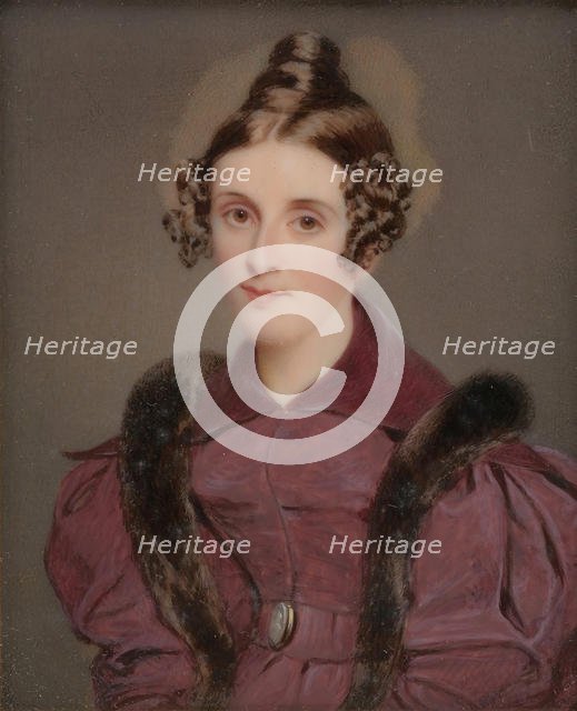 Portrait of a Lady, ca. 1835. Creator: Thomas Seir Cummings.