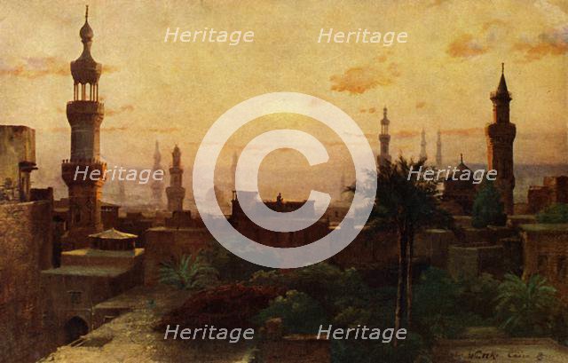 'Morning in Cairo', c1918-c1939. Creator: Unknown.