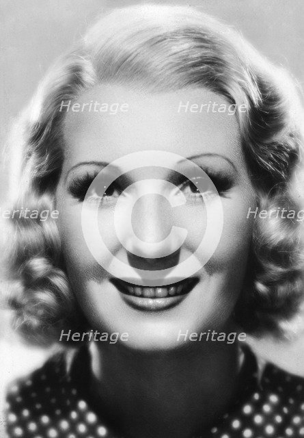 Jean Harlow (1911-1937), American actress, c1930s-c1940s. Artist: Unknown