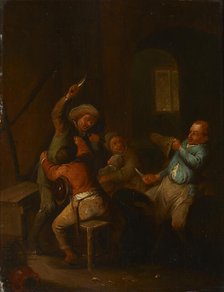 Peasants Fighting, 17th century. Creator: Unknown.