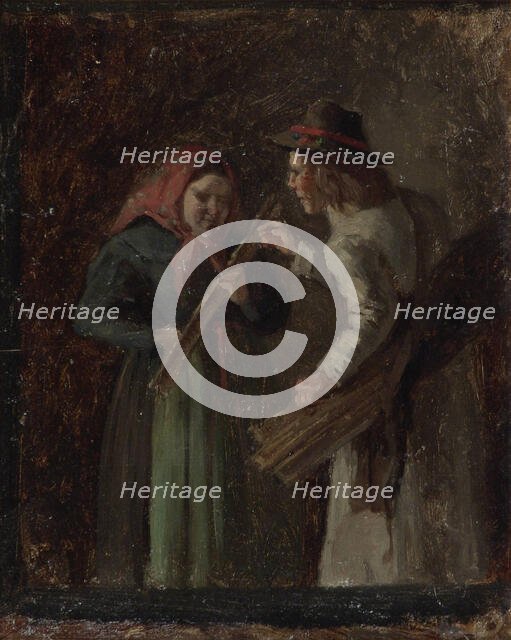 The Taala peddler, sketch, 1869. Creator: Karl Emanuel Jansson.