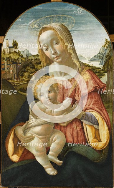 Virgin and Child, ca 1487-1488. Artist: Ghirlandaio, Davide (1452-1525)