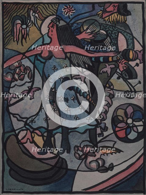 The Ship Hope, 1915. Artist: Lentulov, Aristarkh Vasilyevich (1882-1943)