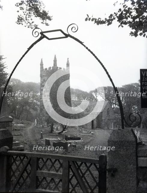 Landewednack Parish Church, Cornwall, c1955. Creator: Arthur Charles Kirby Ware.
