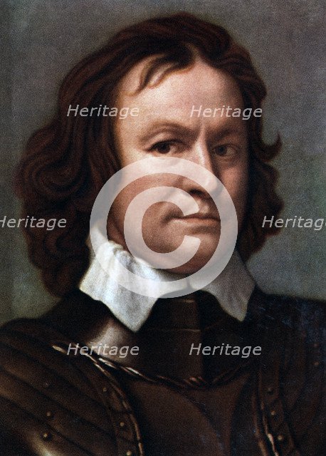 Richard Deane, English general at sea, c1653, (19th century). Creator: Unknown.