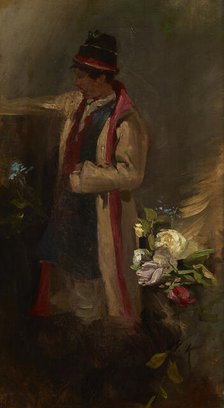 Krakovian Peasant, c1895. Creator: Waclaw Koniuszko.