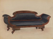 Sofa, 1936. Creator: Anna Aloisi.