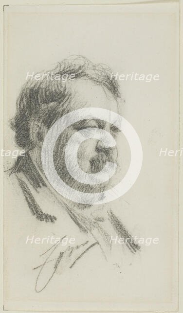 Study, c.1900. Creator: Anders Leonard Zorn.