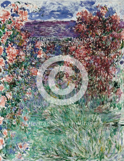 The House among the Roses, 1925. Artist: Monet, Claude (1840-1926)