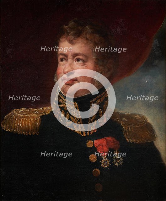 Le général Joseph-Léopold Sigisbert Hugo, c.1827. Creator: Julie Hugo.