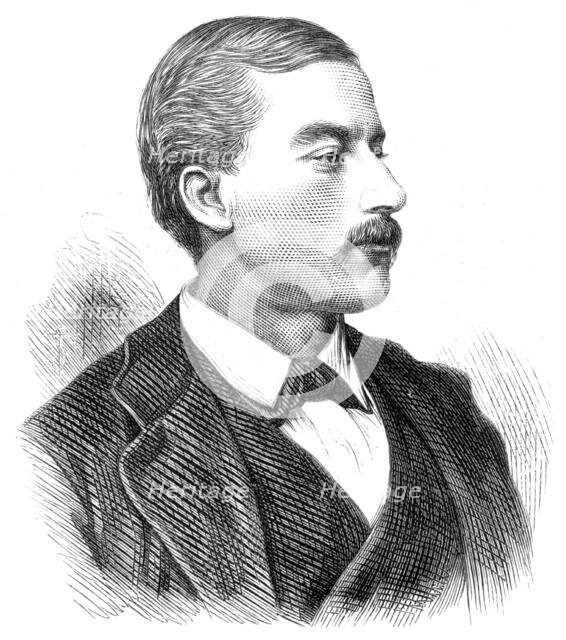 The late Lieutenant Alfred Charteris, 1874. Creator: Unknown.