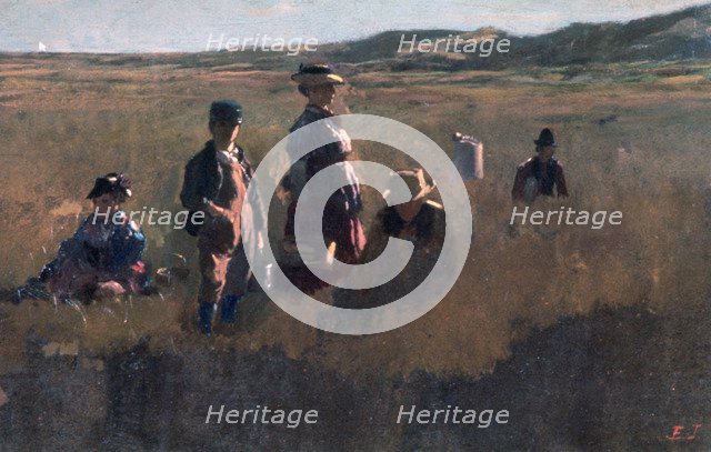 'In the Field', c1875. Artist: Eastman Johnson