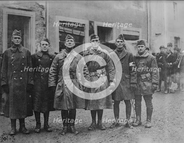 Col Chas. R. Howland & staff, 3 Dec 1918. Creator: Bain News Service.