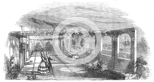 Madeirese villa, near Funchal, 1845. Creator: Unknown.