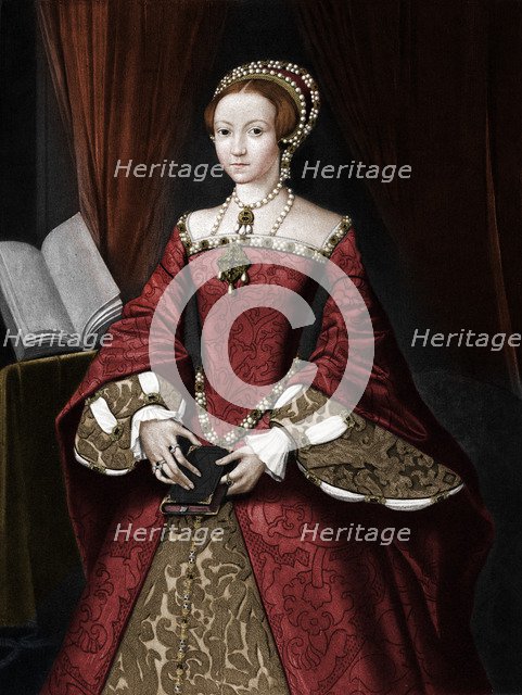 Princess Elizabeth, later Queen', c1547, (1902).  Artist: Unknown.