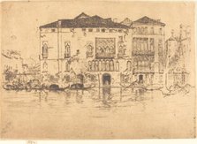 The Palaces, 1880. Creator: James Abbott McNeill Whistler.