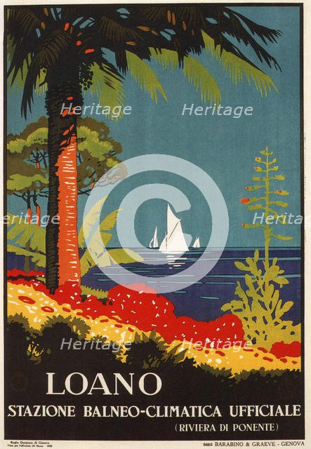 Loano, 1929. Artist: Craffonara, Aurelio (1875-1945)