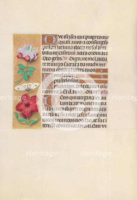 Hours of Queen Isabella the Catholic, Queen of Spain: Fol. 129v, c. 1500. Creator: Master of the First Prayerbook of Maximillian (Flemish, c. 1444-1519); Associates, and.