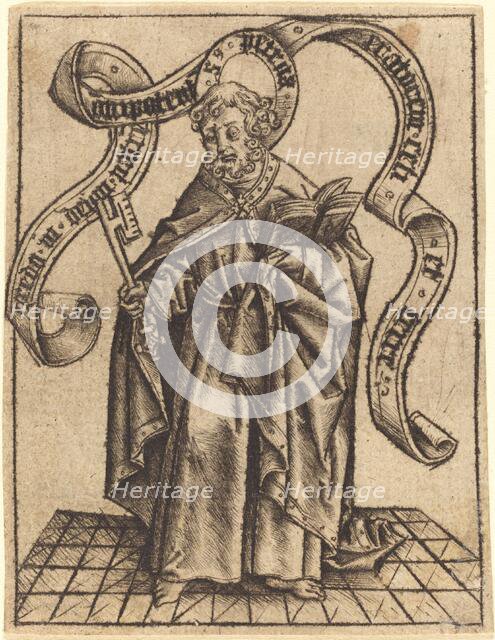 Saint Peter, c. 1465. Creator: Master of the Berlin Passion.
