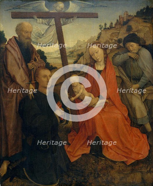 The Holy Family with Saint Paul and a Donor. Creator: Unknown.