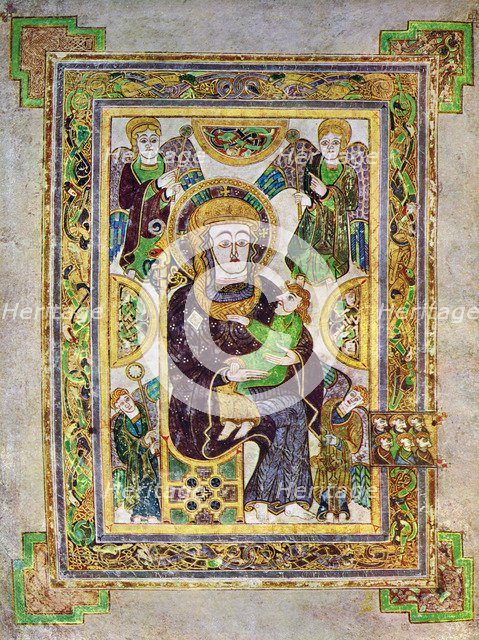 The Virgin And Child, c800 AD, (20th century). Artist: Unknown